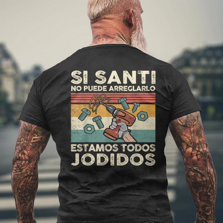 Sianti No Puede Repararlo Español Camiseta Hombre Estampado Espalda Regalos para ancianos