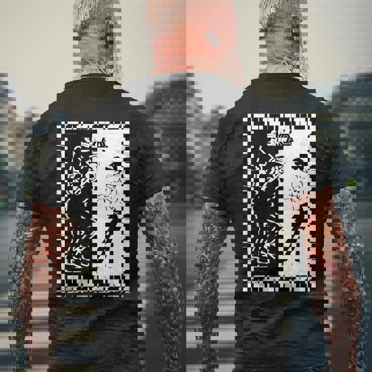 Ska Ka Music Clothingka Reggae メンズTシャツ バックプリント 高齢者への贈り物