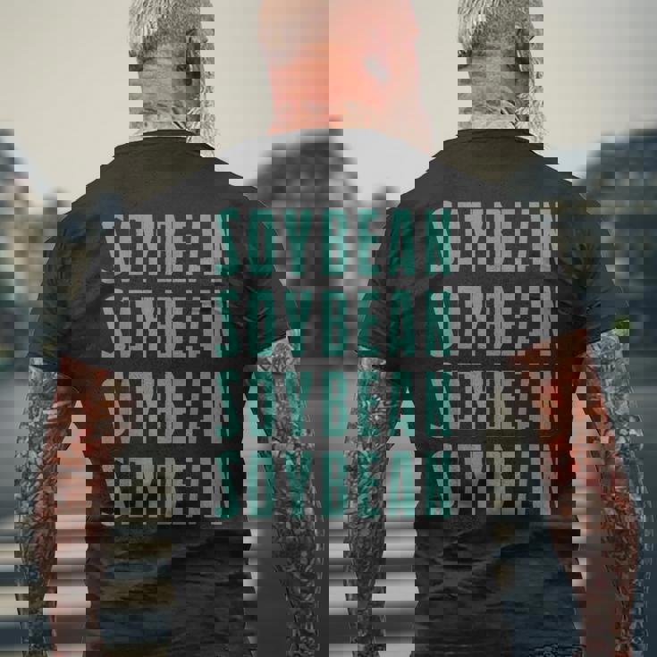 Soybeanoybeanoybeanoybean メンズTシャツ バックプリント 高齢者への贈り物