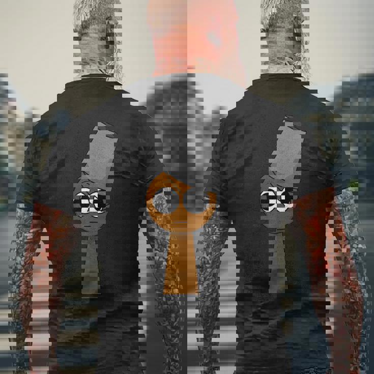 Sprunkiのbrud メンズTシャツ バックプリント 高齢者への贈り物