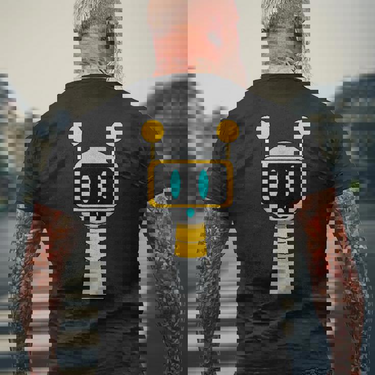 Sprunkiのmr Fun Bot メンズTシャツ バックプリント 高齢者への贈り物