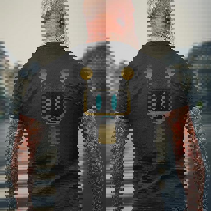 Sprunkiのホラーファンボット メンズTシャツ バックプリント 高齢者への贈り物