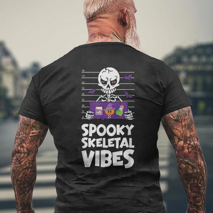 Squelette Effrayantkeletalibes T-shirt imprimé au dos Cadeaux pour les vieillards