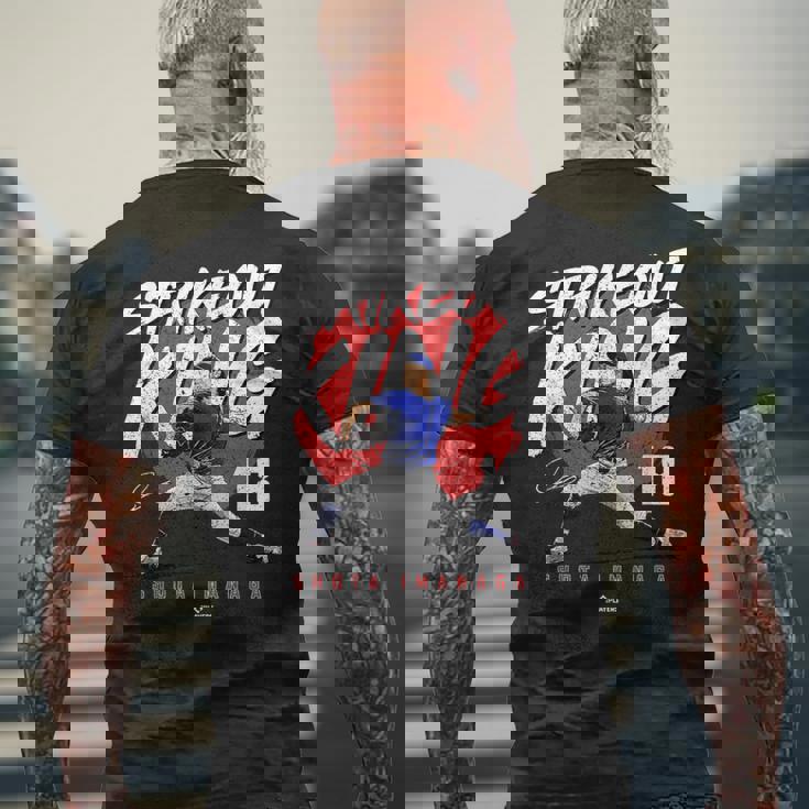 Strikeout Kinghota Imanaga Chicago Mlbpa メンズTシャツ バックプリント 高齢者への贈り物