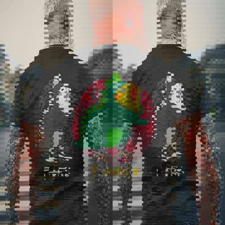 T Heck オカメインコ 面白い 恐竜 鳥 怒っているオウム 鳥 ミーム メンズTシャツ バックプリント 高齢者への贈り物