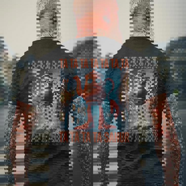 Ta Ta Taahur ティーポット Ai モンスター イタリアン ブレイン ロット キッズ 男の子 メンズTシャツ バックプリント 高齢者への贈り物