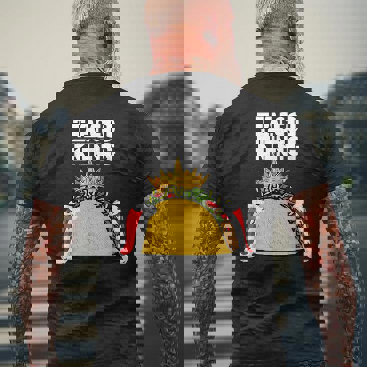 Taco King シャツ タコス愛好家用 メンズTシャツ バックプリント 高齢者への贈り物