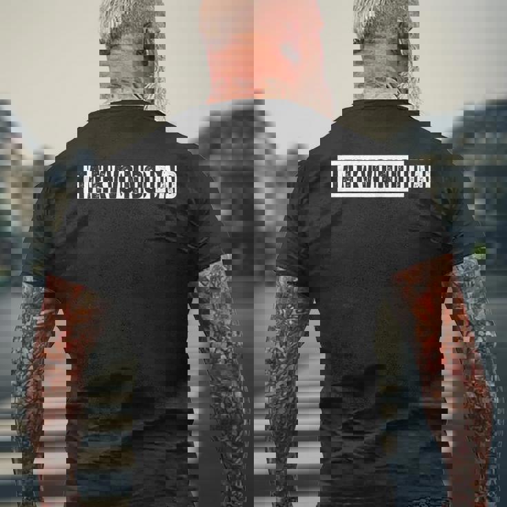 Taewondo Dad メンズTシャツ バックプリント 高齢者への贈り物