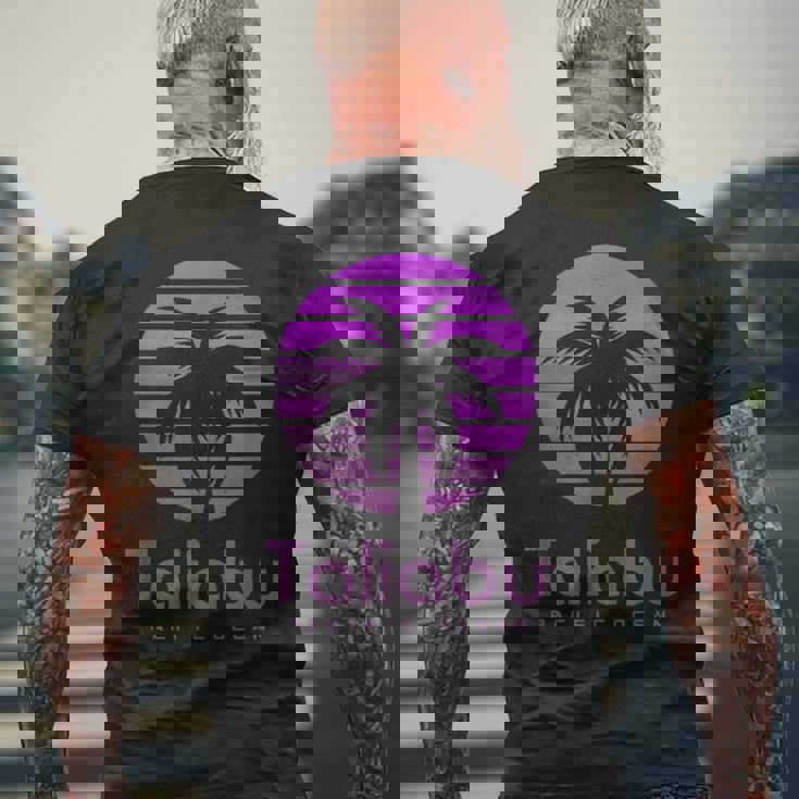 Taliabu パシフィックオーシャン メンズTシャツ バックプリント 高齢者への贈り物