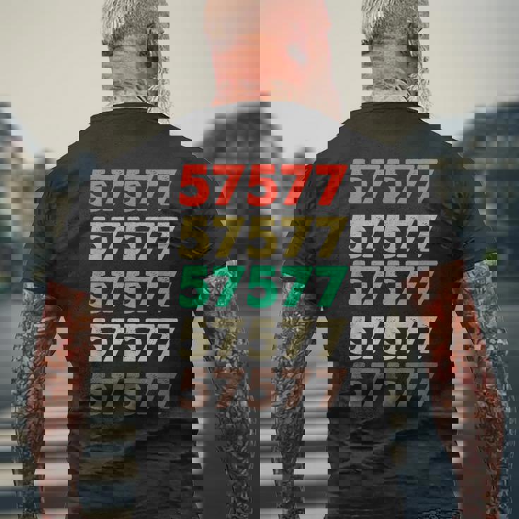 Thatays 57577 レトロジップコードtシャツ 57577 メンズTシャツ バックプリント 高齢者への贈り物