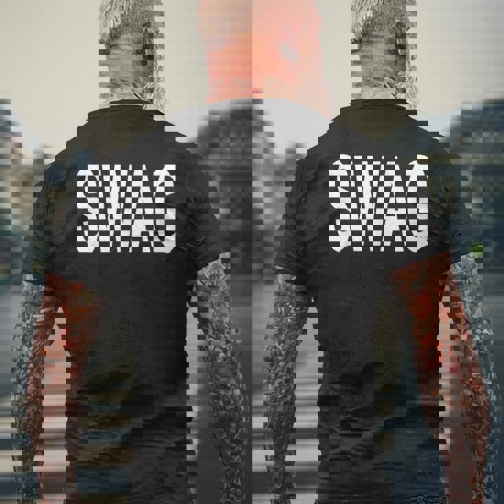 Thatayswag メンズTシャツ バックプリント 高齢者への贈り物