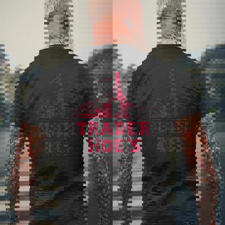 Trader Fun Joe's FunIlly Weird Wild メンズTシャツ バックプリント 高齢者への贈り物