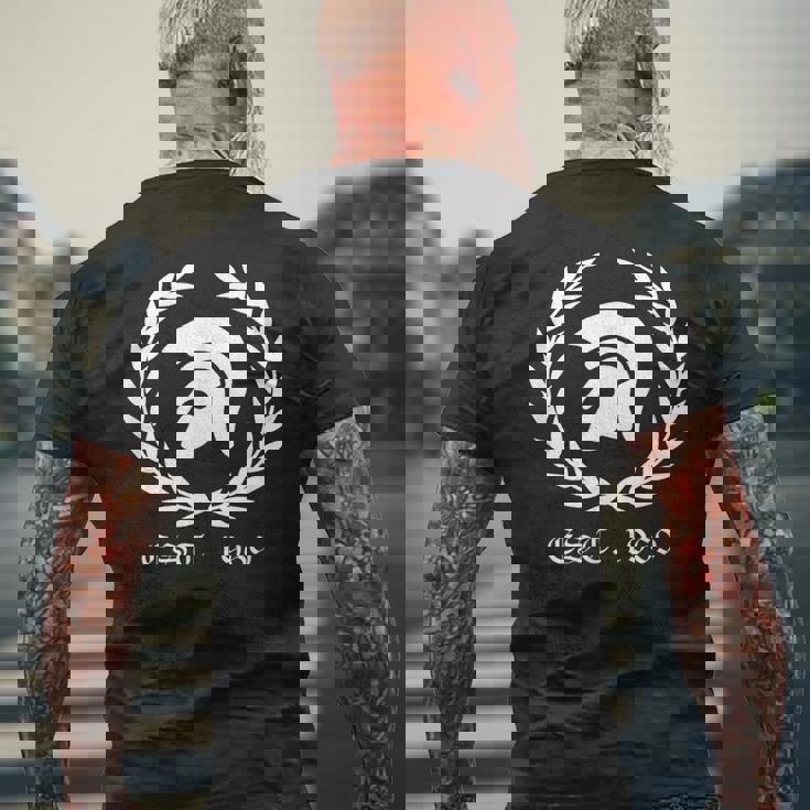 Trojankinheadka Oi Revolution 1969 メンズTシャツ バックプリント 高齢者への贈り物