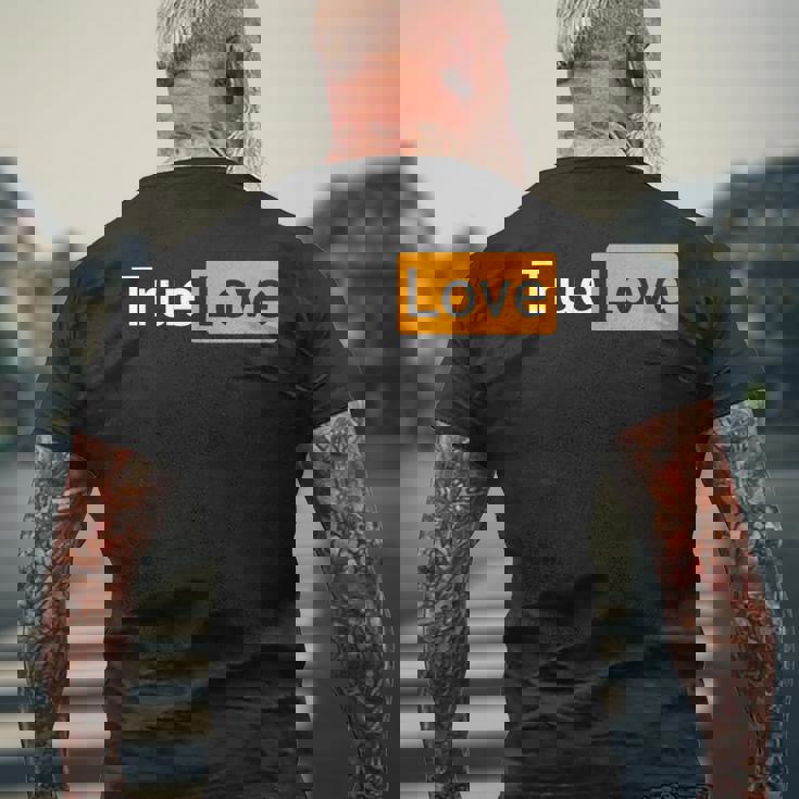 True LoveParty Dad Joke メンズTシャツ バックプリント 高齢者への贈り物