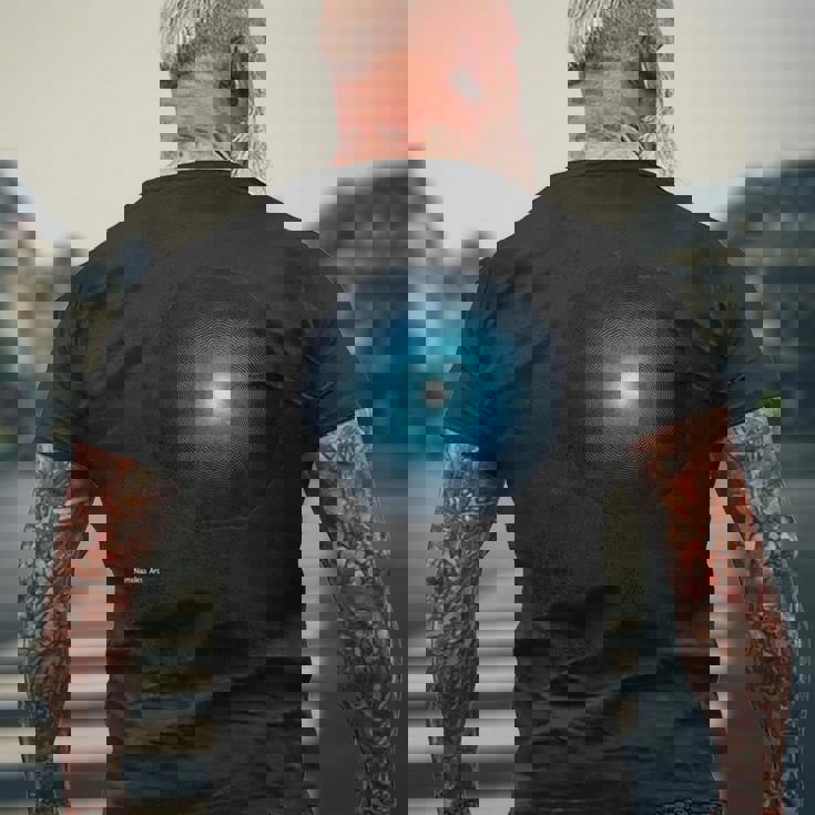 Turquoiseilence メンズTシャツ バックプリント 高齢者への贈り物