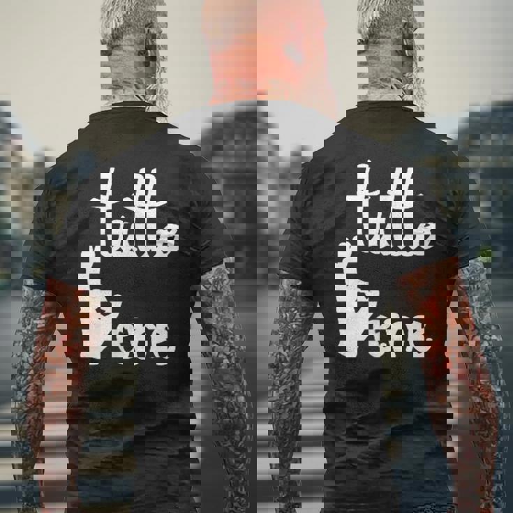 Tutto Bene イタリア語のいいことわざ Okay Good Excellent メンズTシャツ バックプリント 高齢者への贈り物