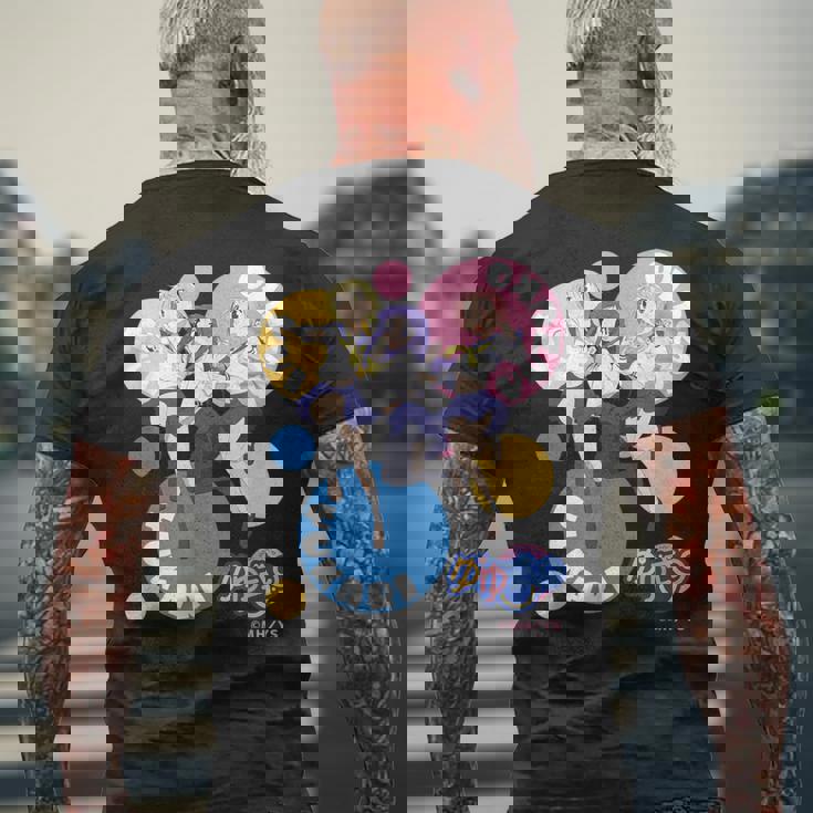 Tvアニメ「ゆゆ式」10周年記念 ＜ジャンプ！＞ メンズTシャツ バックプリント 高齢者への贈り物