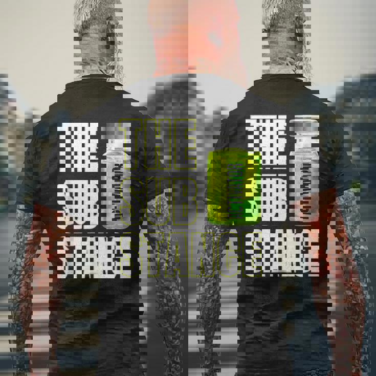 Theubstance The Activator Is Ready メンズTシャツ バックプリント 高齢者への贈り物