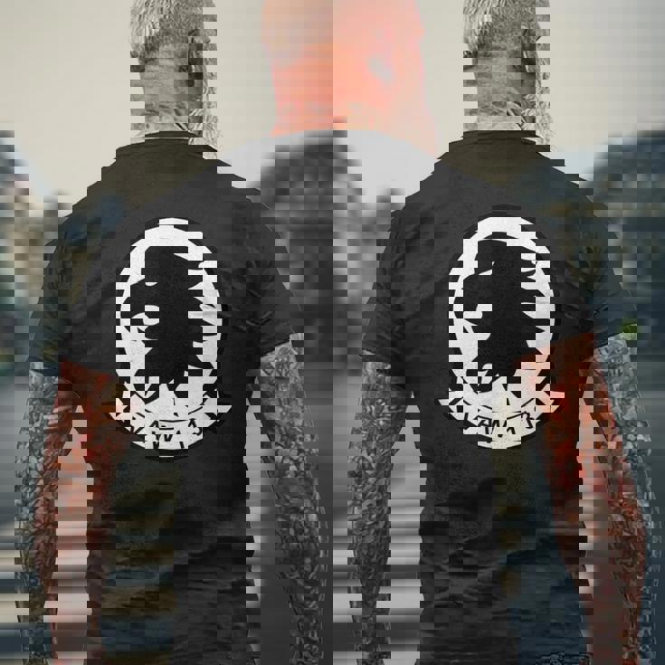 Vaw-113 空挺コマンド&コントロール飛行隊 113 ブラックイーグルス メンズTシャツ バックプリント 高齢者への贈り物