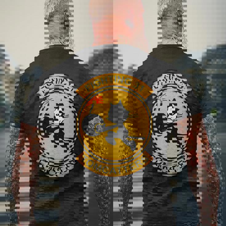 Vf-31 Tomcatters メンズTシャツ バックプリント 高齢者への贈り物