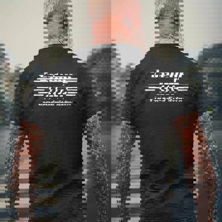 Vintage 1969 56歳の誕生日 クラシックカー メンズTシャツ バックプリント 高齢者への贈り物