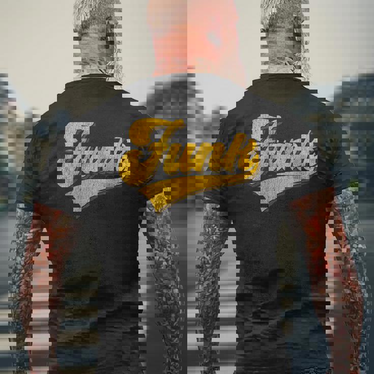 Vintagetyleoul Music Retro Dancing 80S Disco Funk メンズTシャツ バックプリント 高齢者への贈り物