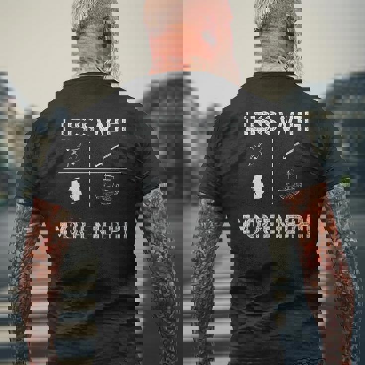 Wifiを減らしニーファイを増やすlds宣教師とミームの贈り物 メンズTシャツ バックプリント 高齢者への贈り物