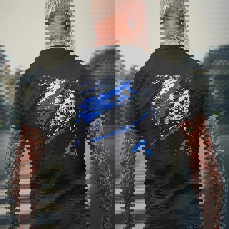 Wrx 日本車 メンズTシャツ バックプリント 高齢者への贈り物