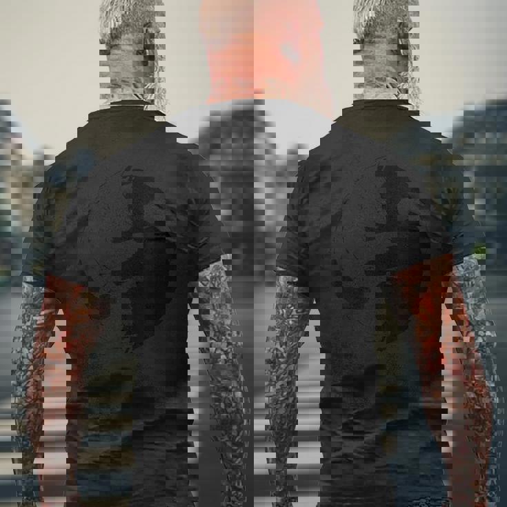 Ying Yang Cat Ying Yang Cat Japanese メンズTシャツ バックプリント 高齢者への贈り物