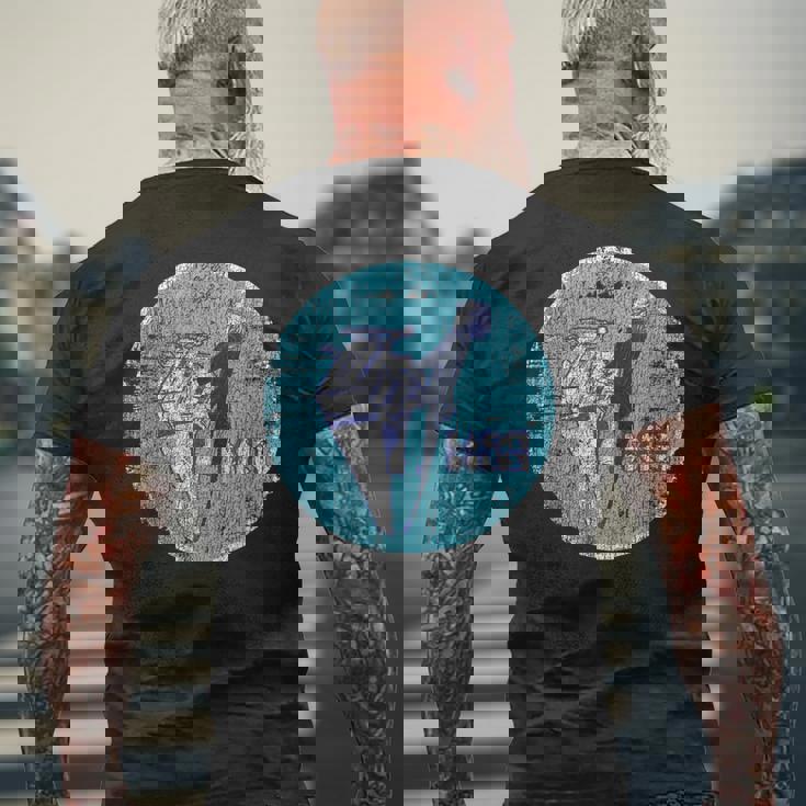 「ロッキング ザ ハモンドオルガン」 メンズTシャツ バックプリント 高齢者への贈り物