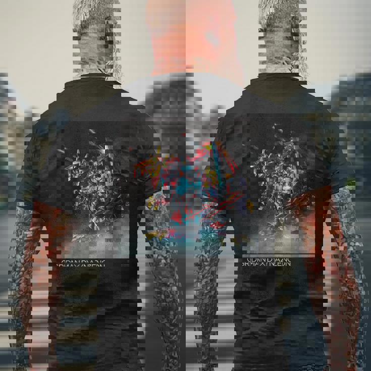 『Gridman×Dynazenon』劇場版制作決定ビジュアル メンズTシャツ バックプリント 高齢者への贈り物