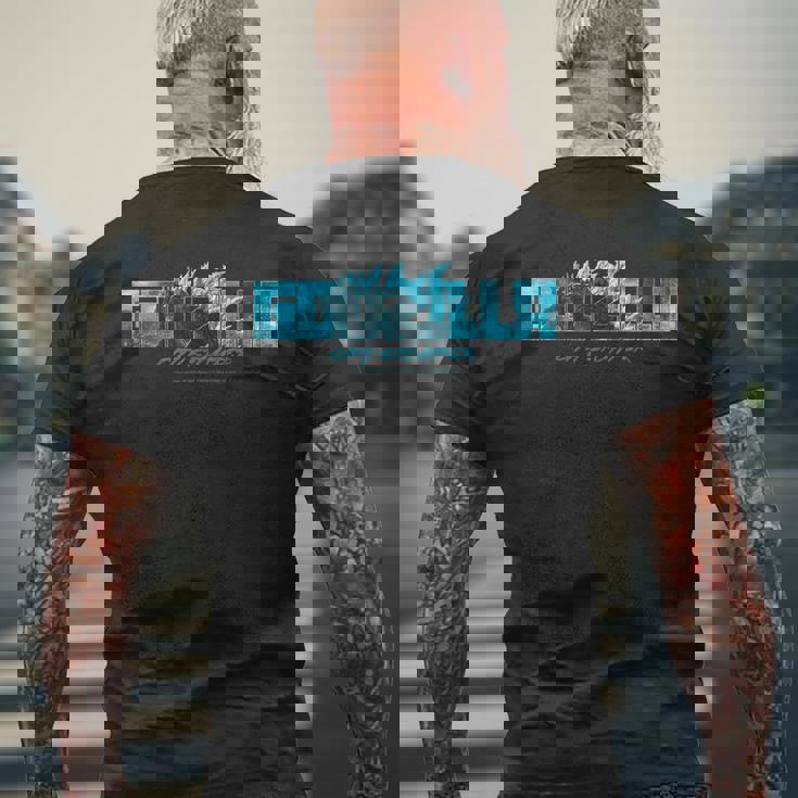 『ゴジラxコング 新たなる帝国』1 メンズTシャツ バックプリント 高齢者への贈り物