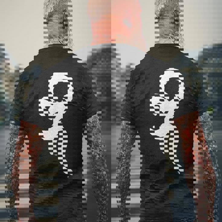 【ベイ】梵字 薬師如来 薬王菩薩 手書き 悉曇文字 古代文字 仏教 グッズ 守護神 開運 縁起物 お守り スピリチュアル メンズTシャツ バックプリント 高齢者への贈り物