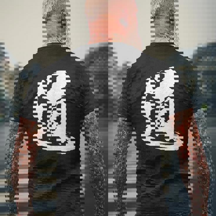 【道】一文字 漢字 日本語 毛筆 書道 筆文字 言葉 和柄 日本 かっこいい お土産 海外 おもしろ 面白い 文字入り メンズTシャツ バックプリント 高齢者への贈り物