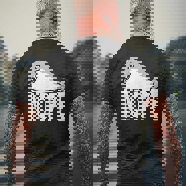 いや、面白いサカバンバスピスフィッシュミーム メンズTシャツ バックプリント 高齢者への贈り物