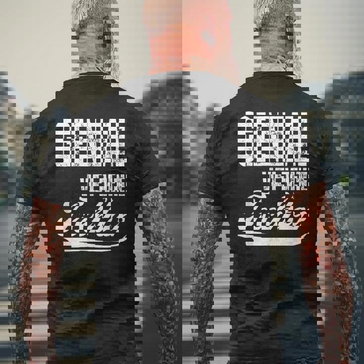 おかしなことわざ 娘 誕生日プレゼント お父さん メンズTシャツ バックプリント 高齢者への贈り物