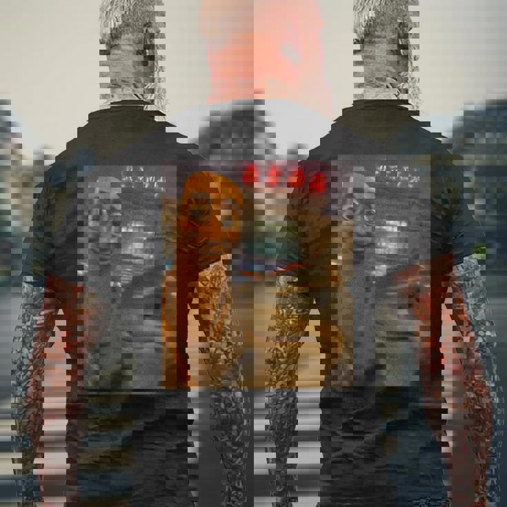 おもしろい Tung Tung Tungahur Tralero Tralalaelfie Brainrot メンズTシャツ バックプリント 高齢者への贈り物