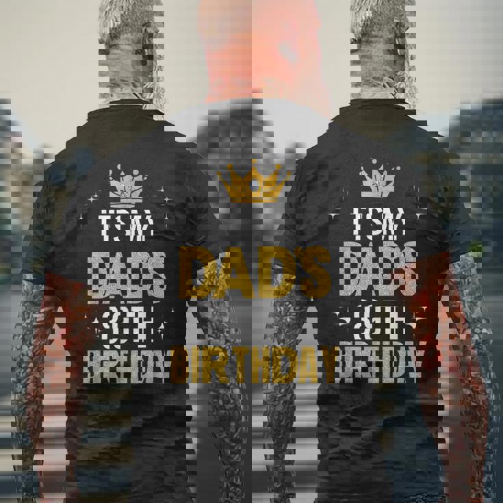 お父さんの89歳の誕生日アイデアハッピーファニー メンズTシャツ バックプリント 高齢者への贈り物