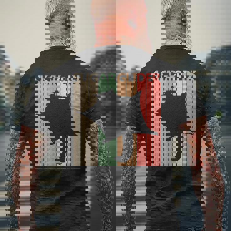 かわいい フクロモモンガ 動物の メンズTシャツ バックプリント 高齢者への贈り物