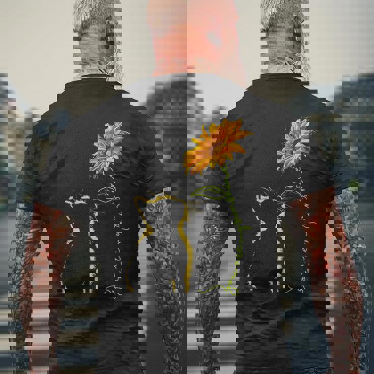 かわいい猫のシルエット 猫好き 猫飼い 猫 ネコ ねこくろねこ好き 面白い サプライズ ギフト にゃんこ 長袖tシャツ メンズTシャツ バックプリント 高齢者への贈り物