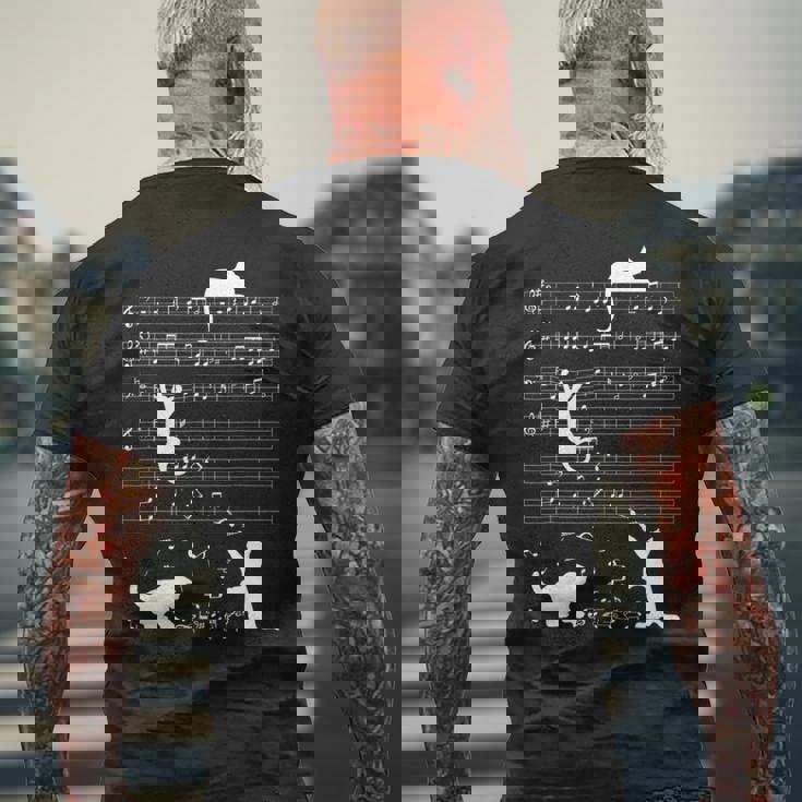 かわいい猫猫猫用ギフト 長袖tシャツ メンズTシャツ バックプリント 高齢者への贈り物