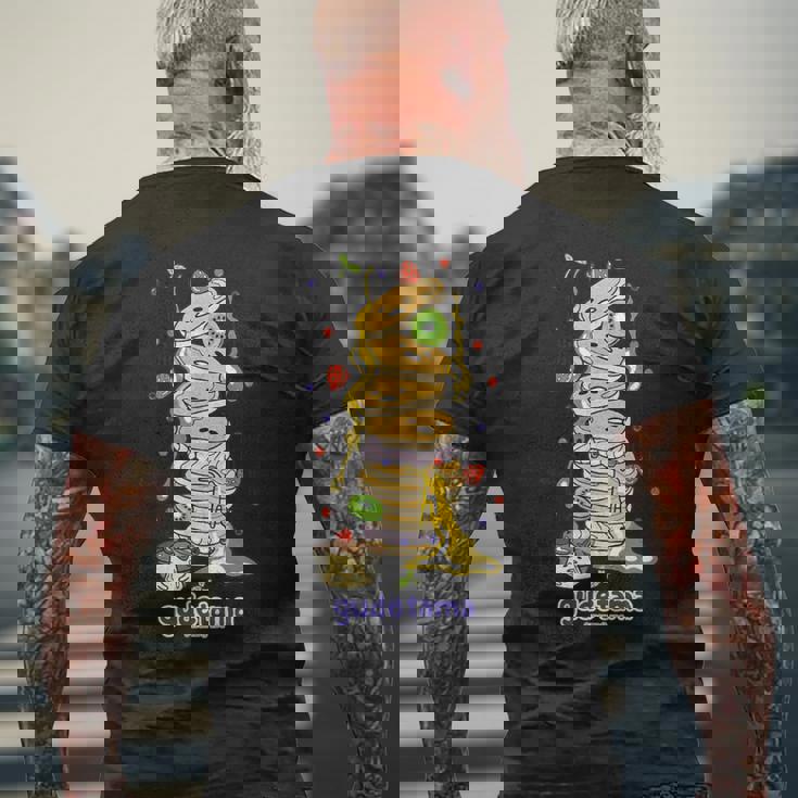 ぐでたま パンケーキ メンズTシャツ バックプリント 高齢者への贈り物