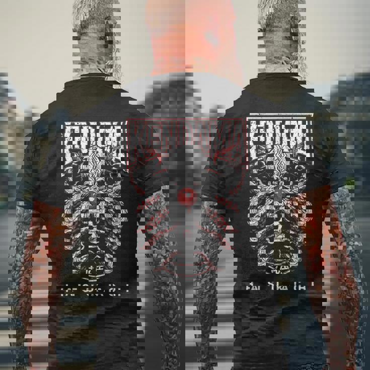 けん玉 はつかいち たこ けん玉 バトル 漢字 お土産 メンズTシャツ バックプリント 高齢者への贈り物