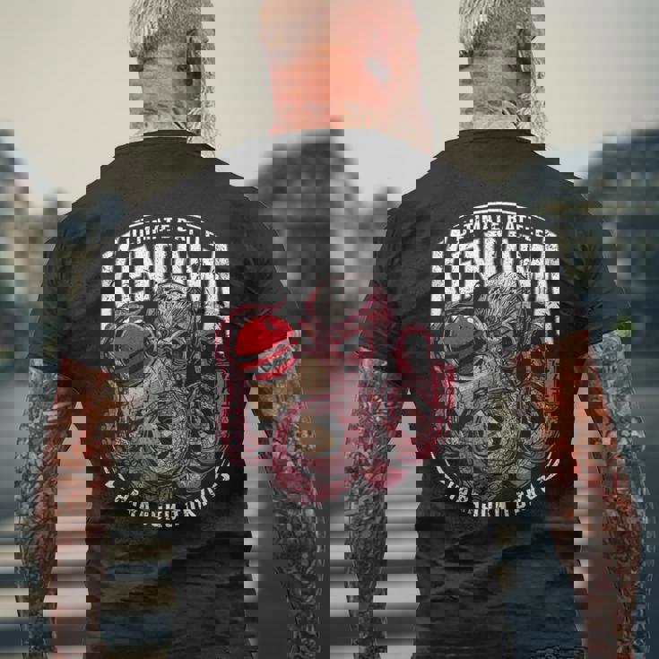 けん玉 原宿 東京 たこ けん玉 戦い お土産 メンズTシャツ バックプリント 高齢者への贈り物