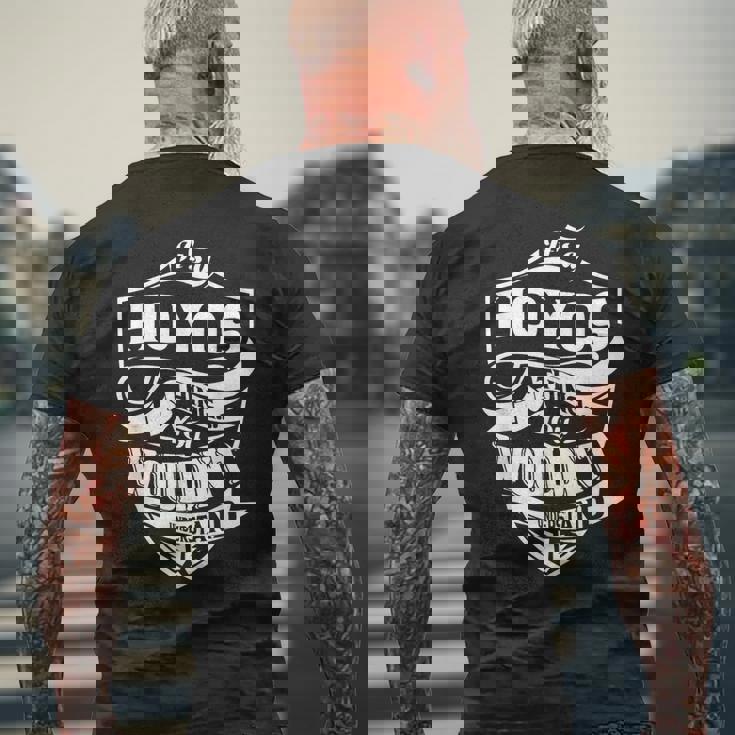 それはhoyosのものですギフト メンズTシャツ バックプリント 高齢者への贈り物