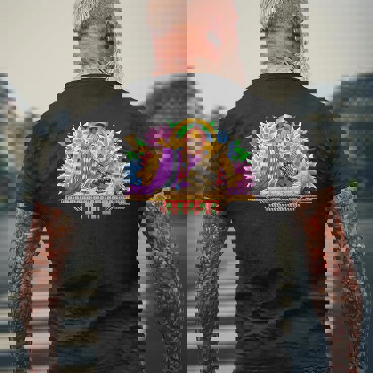 ねぶたデザイン レオ メンズTシャツ バックプリント 高齢者への贈り物