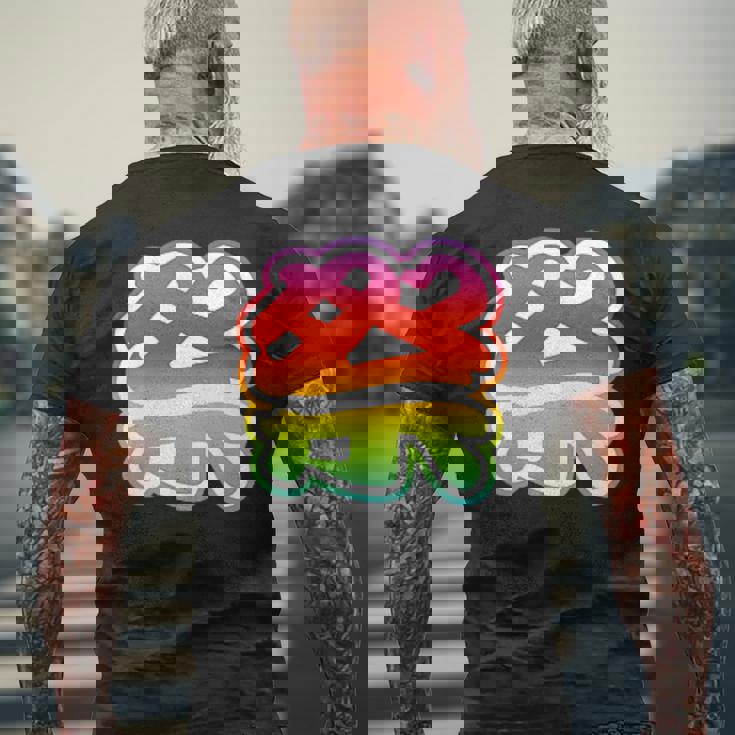 ねぶたデザイン 集合 メンズTシャツ バックプリント 高齢者への贈り物