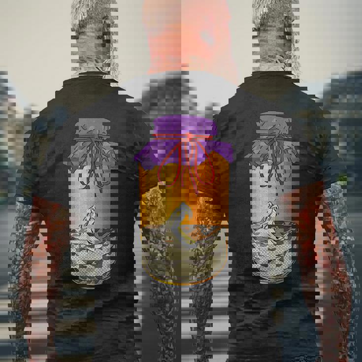 はぶ酒 スネークウイスキー 沖縄 日本 岩国沖縄沖縄 ハブ酒 メンズTシャツ バックプリント 高齢者への贈り物