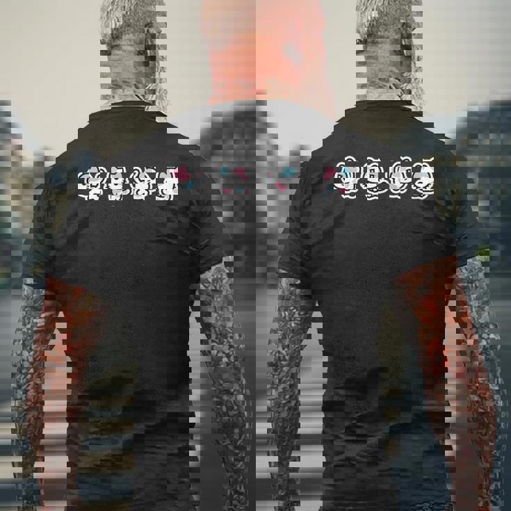 びーえするるる【Bsテレ東公式】全身360°イラストtシャツ（ブラック） メンズTシャツ バックプリント 高齢者への贈り物