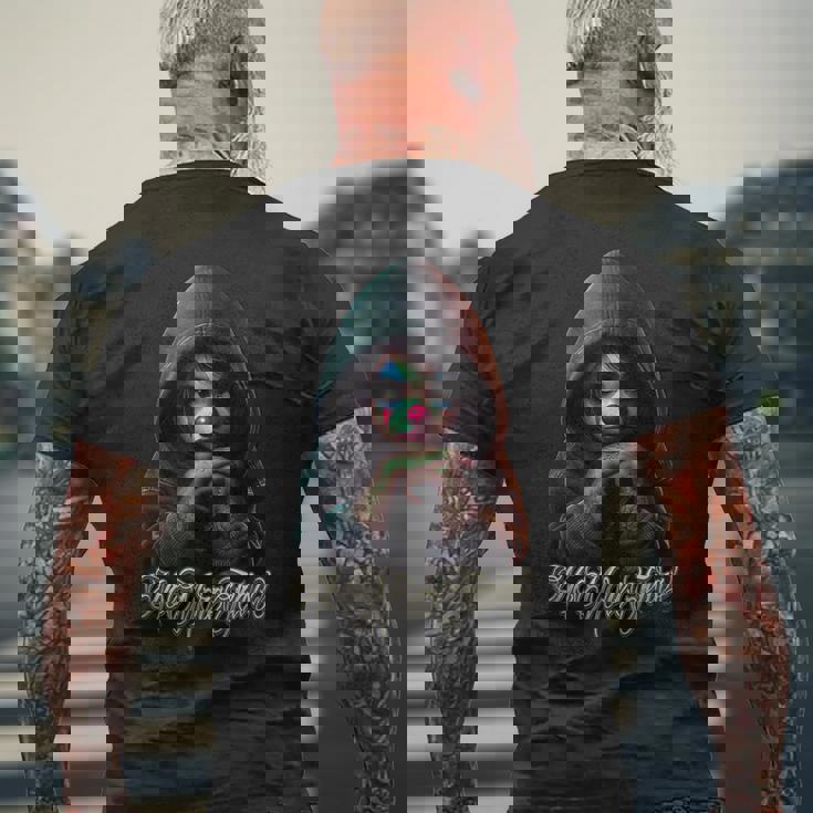 もう涙の涙のチカナタトゥーチョーラチカノピエロパヤサ No More Tears メンズTシャツ バックプリント 高齢者への贈り物